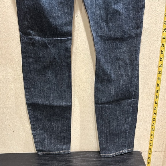 Cello Women's Distressed Blue Boyfriend Jeans - Picture 4 of 5